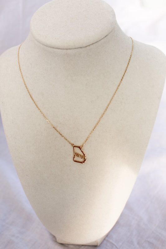 “Georgia” Gold Necklace